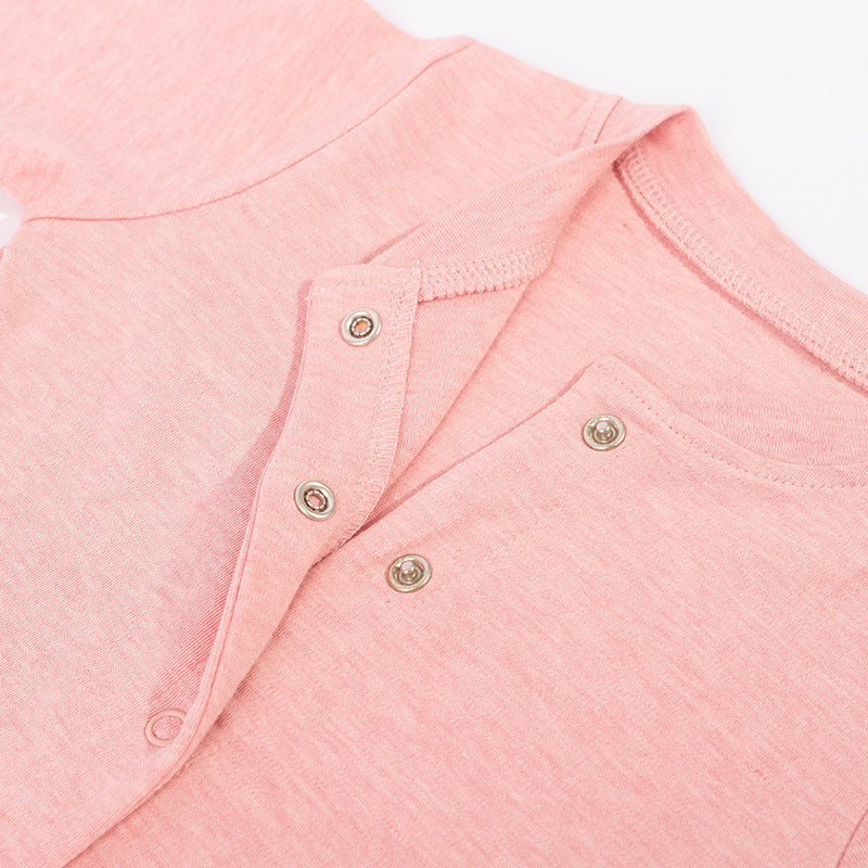 Pajamas cotton romper climbing clothes